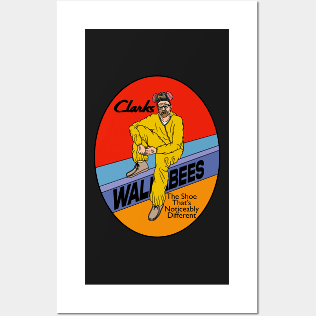 Walter White Wallabee Ad Wall Art by motelgemini